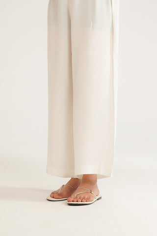 1 Piece Raw Silk Solid Culottes Bottoms (FA0010)