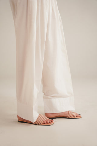 1 Piece Raw Slik Embroidered Bottom (FB0006)