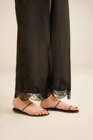 1 Piece Raw Slik Embroidered Bottom (FB0007)