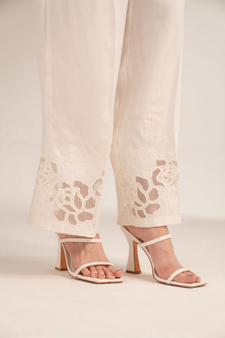 1 Piece Raw Silk Embroidered (FB0010)