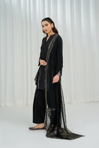 1 Piece Chiffon Embroidered Dupatta (FD0010)