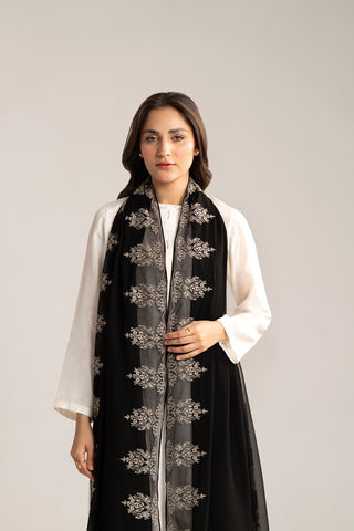 1 Piece Chiffon Embroidered (FD0011)