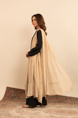 1 Piece Chiffon Embroidered Dupatta (FD0015)