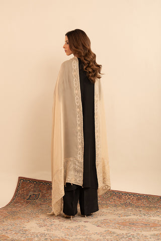 1 Piece Chiffon Embroidered Dupatta (FD0015)