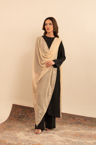1 Piece Chiffon Embroidered Dupatta (FD0015)