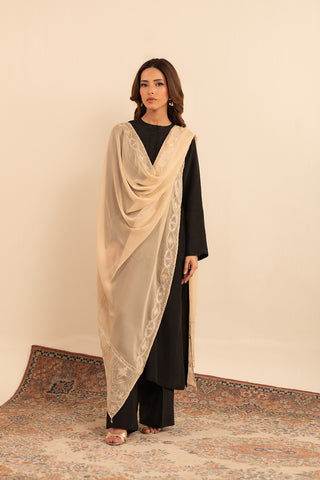 1 Piece Chiffon Embroidered Dupatta (FD0015)