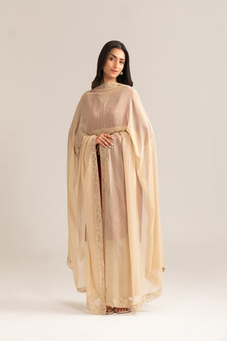 1 Piece Chiffon Embroidered (FD0016)