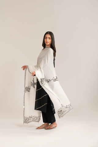 1 Piece Chiffon Embroidered Dupatta (FD0021)