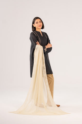 1 Piece Chiffon Embroidered Dupatta (FD0022)