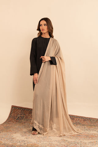 1 Piece Chiffon Embroidered Dupatta (FD0023)