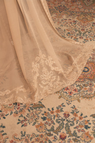 1 Piece Chiffon Embroidered Dupatta (FD0023)