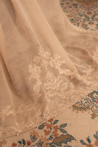 1 Piece Chiffon Embroidered Dupatta (FD0023)