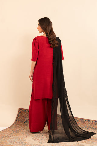 1 Piece Chiffon Embroidered (FD0024)