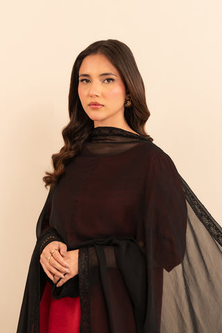 1 Piece Chiffon Embroidered (FD0024)