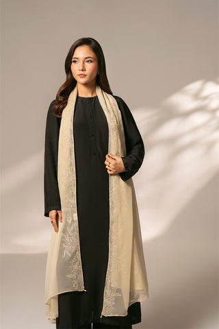 1 Piece Chiffon Embroidered (FD0060)