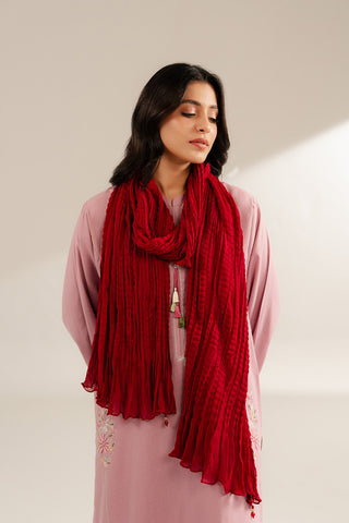 1 Piece Chiffon Solid Dupattas/Stoles (FD0063)