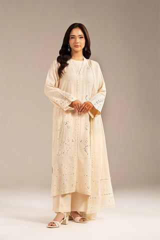 1 Piece Chiffon Embroidered Dupattas/Stoles (FD0069)