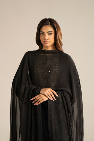 1 Piece Chiffon Embroidered Dupattas/Stoles (FD0077)