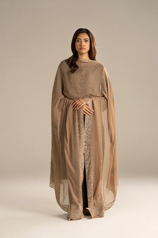 1 Piece Chiffon Embroidered Dupattas/Stoles (FD0081)