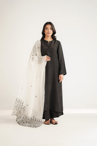 1 Piece Chiffon Embroidered Dupatta (FD0087)