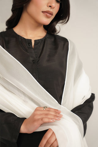 1 Piece Chiffon Embroidered Dupatta (FD0087)