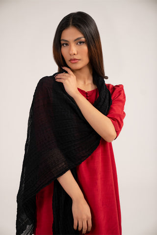 1 Piece Chiffon Solid Dupattas/Stoles (FD0090)