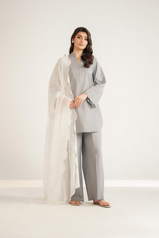 1 Piece Chiffon Solid Dupatta (FD0093)