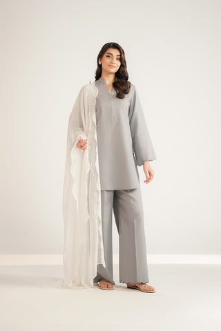 1 Piece Chiffon Solid Dupatta (FD0093)