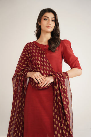 1 Piece Printed Chiffon Printed Dupatta (FD0097)