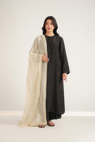 1 Piece Chiffon Embroidered Dupatta (FD0098)