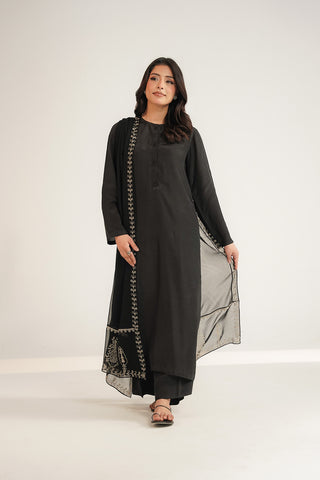 1 Piece Chiffon Embroidered Dupatta (FD0099)