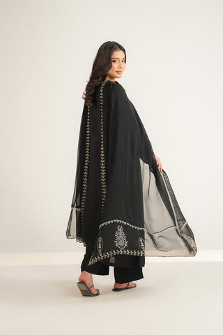 1 Piece Chiffon Embroidered Dupatta (FD0099)