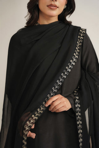 1 Piece Chiffon Embroidered Dupatta (FD0099)