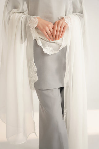 1 Piece Chiffon Embroidered Dupatta (FD0102)