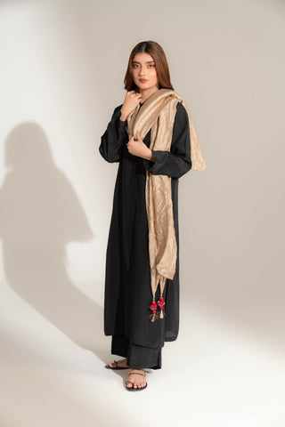 1 Piece Tissue Zari Solid Dupatta (FD0104)