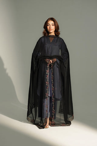 1 Piece Chiffon Embroidered Dupatta (FD0108)