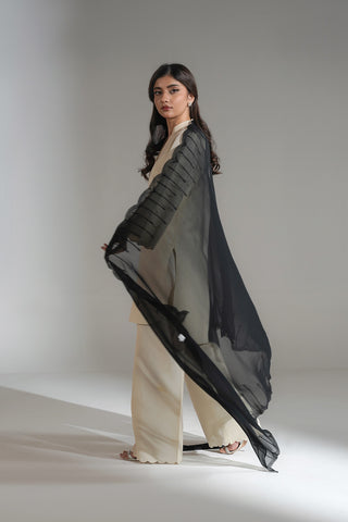 1 Piece Chiffon Embroidered Dupatta (FD0119)