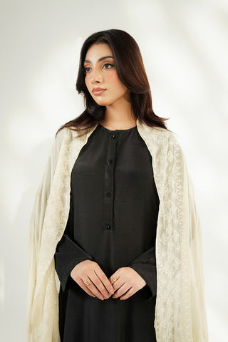 1 Piece Chiffon Embroidered Dupatta (FD0151)