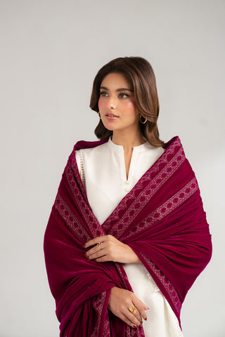 1 Piece Velvet Embroidered (FG0004)