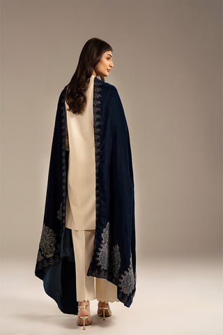 1 Piece Velvet Embroidered (FG0005)