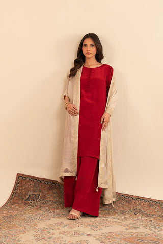 1 Piece Khaddi Net Embroidered (FH0006)
