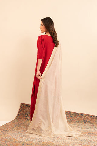 1 Piece Khaddi Net Embroidered (FH0006)