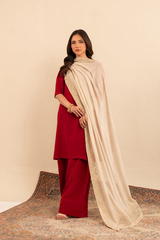 1 Piece Khaddi Net Embroidered (FH0006)