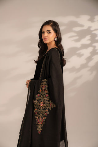 1 Piece Khadi Net Embroidered (FH0013)
