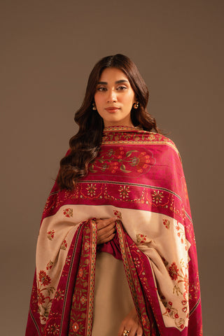 1 Piece Raw Silk Embroidered (FH0020)