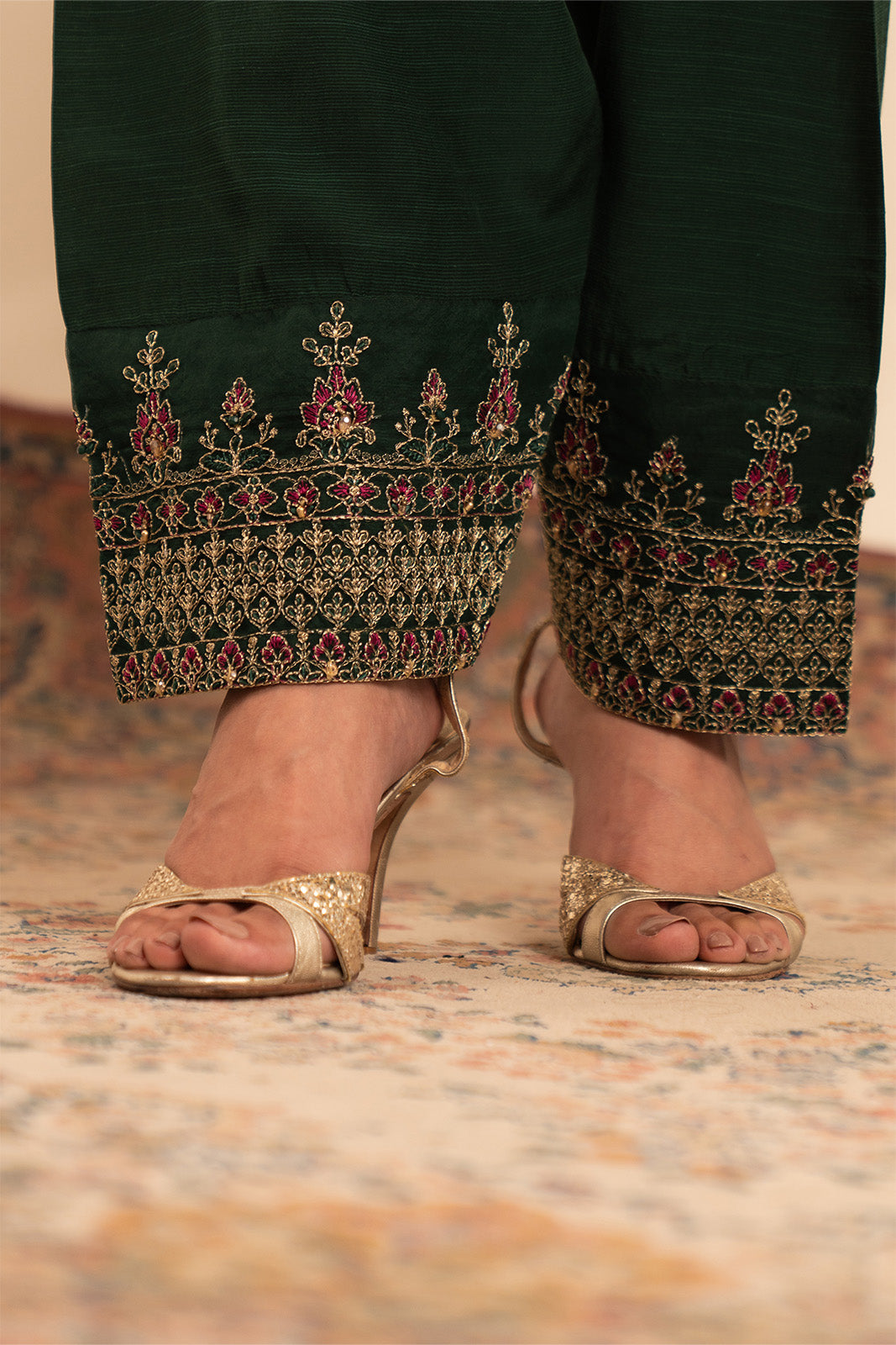 3 Piece Chiffon Embroidered (FL0025)
