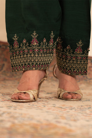 3 Piece Chiffon Embroidered (FL0025)