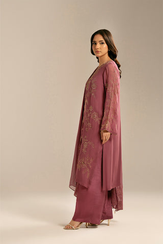 3 Piece Chiffon Embroidered (FL0060)