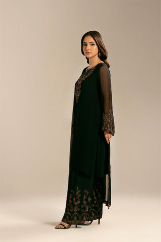 3 Piece Chiffon Embroidered (FL0061)