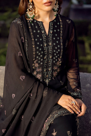 3 Piece Chiffon Embroidered (FL0092)